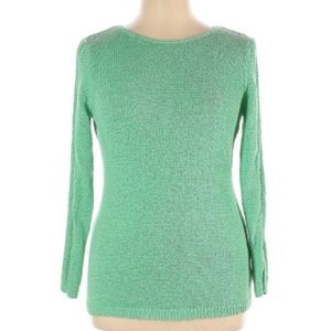 Rachel Zoe XL long sleeve green sweater